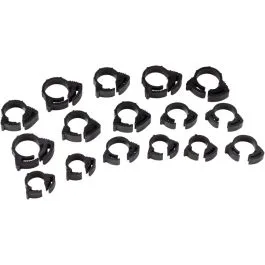 MOOSE RACING 111-2016-M RATCHET CLAMPS 8MM | 9MM | 10MM | 12MM 16-PACK