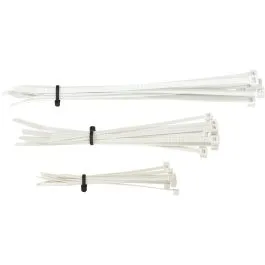 MOOSE RACING 303-4689-M CABLE TIES 4' | 6' | 8' WHITE 30-PACK