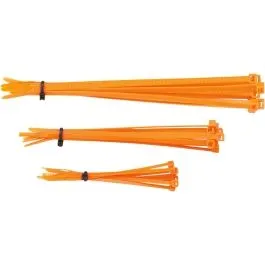 MOOSE RACING 303-4682-M CABLE TIES 4' | 6' | 8' ORANGE 30-PACK