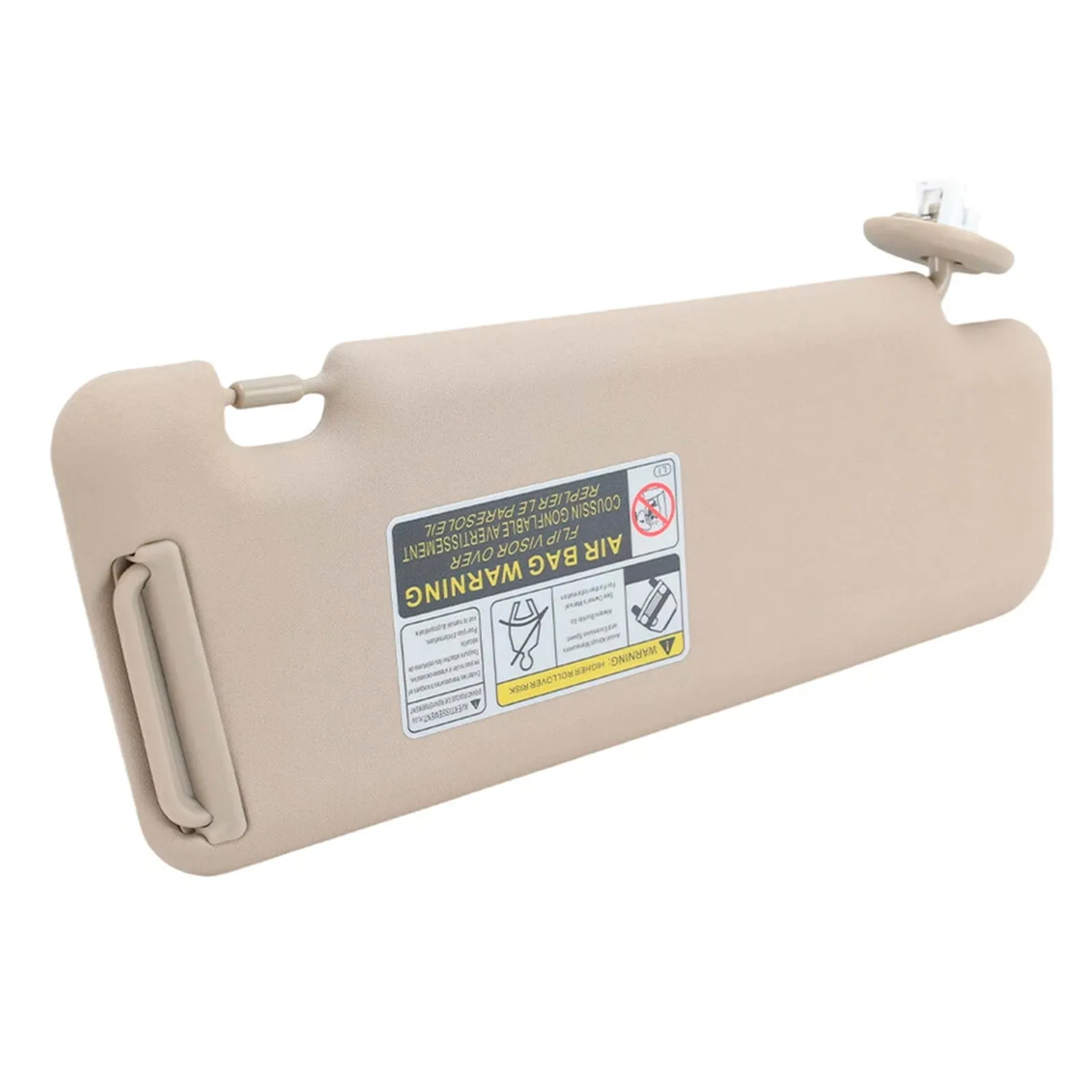 Pare-soleil côté gauche beige pour Toyota Highlander 2008-2013 74320-48500-E0