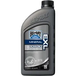 BEL-RAY 99090-B1LW EXL MINERAL 4-STROKE ENGINE OIL 10W-40 1 LITER
