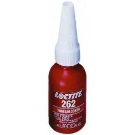 LOCTITE 135376 262 THREADLOCKER HIGH STRENGTH 50ML RED