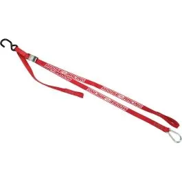 MOOSE RACING 3920-0355 CARABINER TIE-DOWN 7' RED