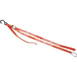 MOOSE RACING 3920-0357 CARABINER TIE-DOWN 7' ORANGE