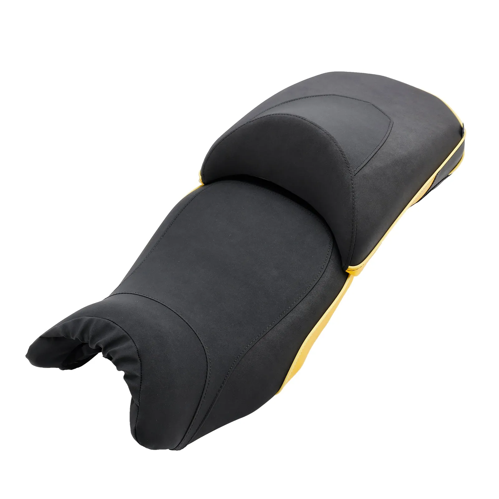 Coussin de siège passager avant et arrière jaune pour BMW R1200Gs 14-18 R1250Gs
