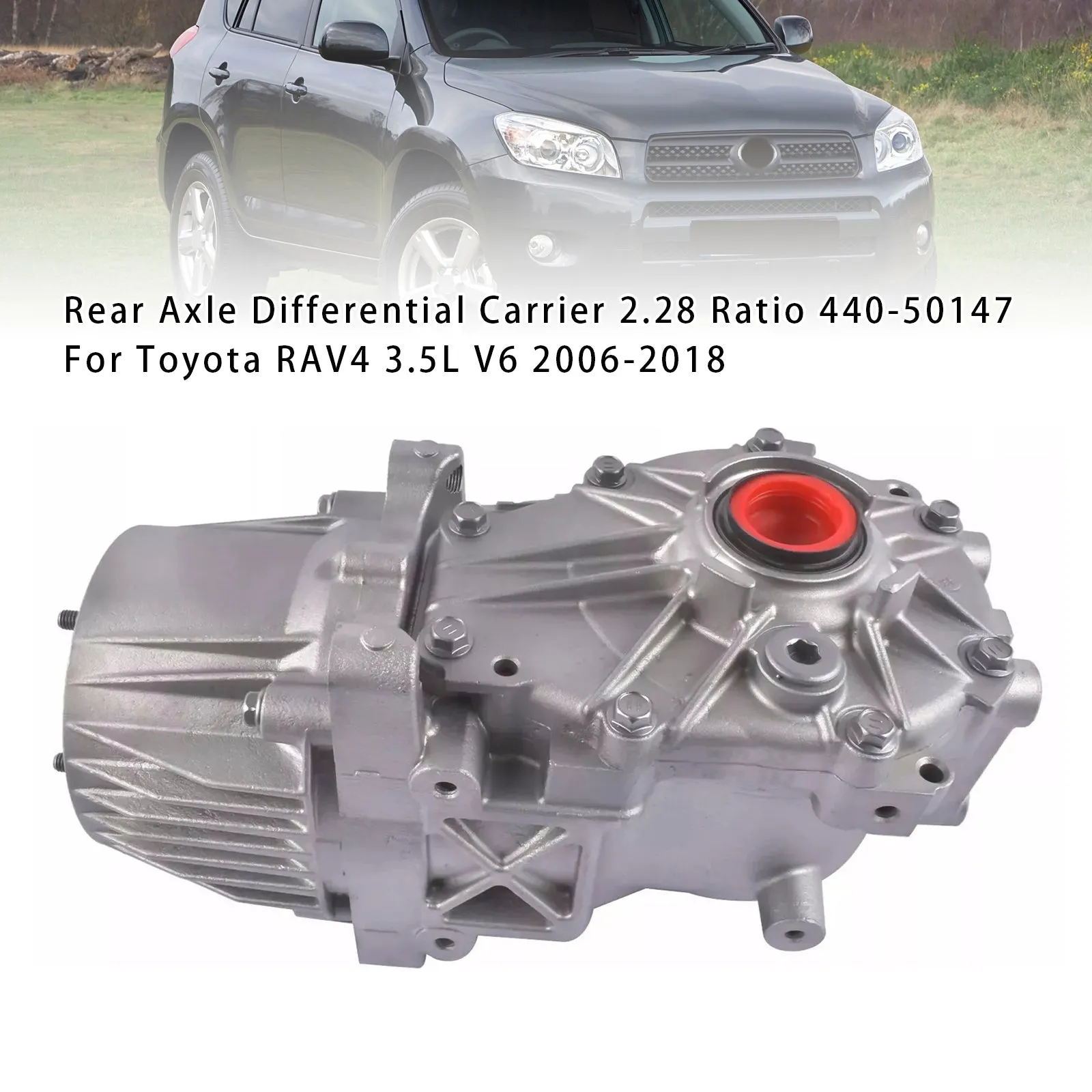 Support de différentiel d'essieu arrière, rapport 2,28 440-50147 pour Toyota RAV4 3,5 L V6 2006-2018