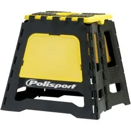 POLISPORT 8981500001 PIT BIKE STAND FOLDABLE LOGO YELLOW