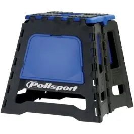 POLISPORT 8981500003 PIT BIKE STAND FOLDABLE LOGO BLUE