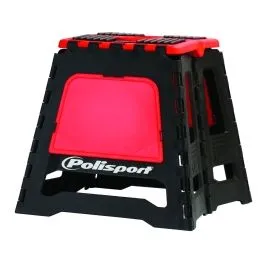 POLISPORT 8981500004 PIT BIKE STAND FOLDABLE LOGO RED