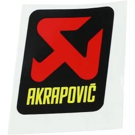 AKRAPOVIC P-HST13AL STICKER H/R AL