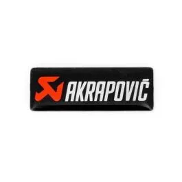 AKRAPOVIC P-CST3POFILL STICKER GEL BK 30X11
