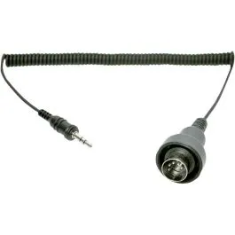 SENA SC-A0122 STEREO JACK 3.5MM TO 5-PIN DIN DUAL STREAM BLACK