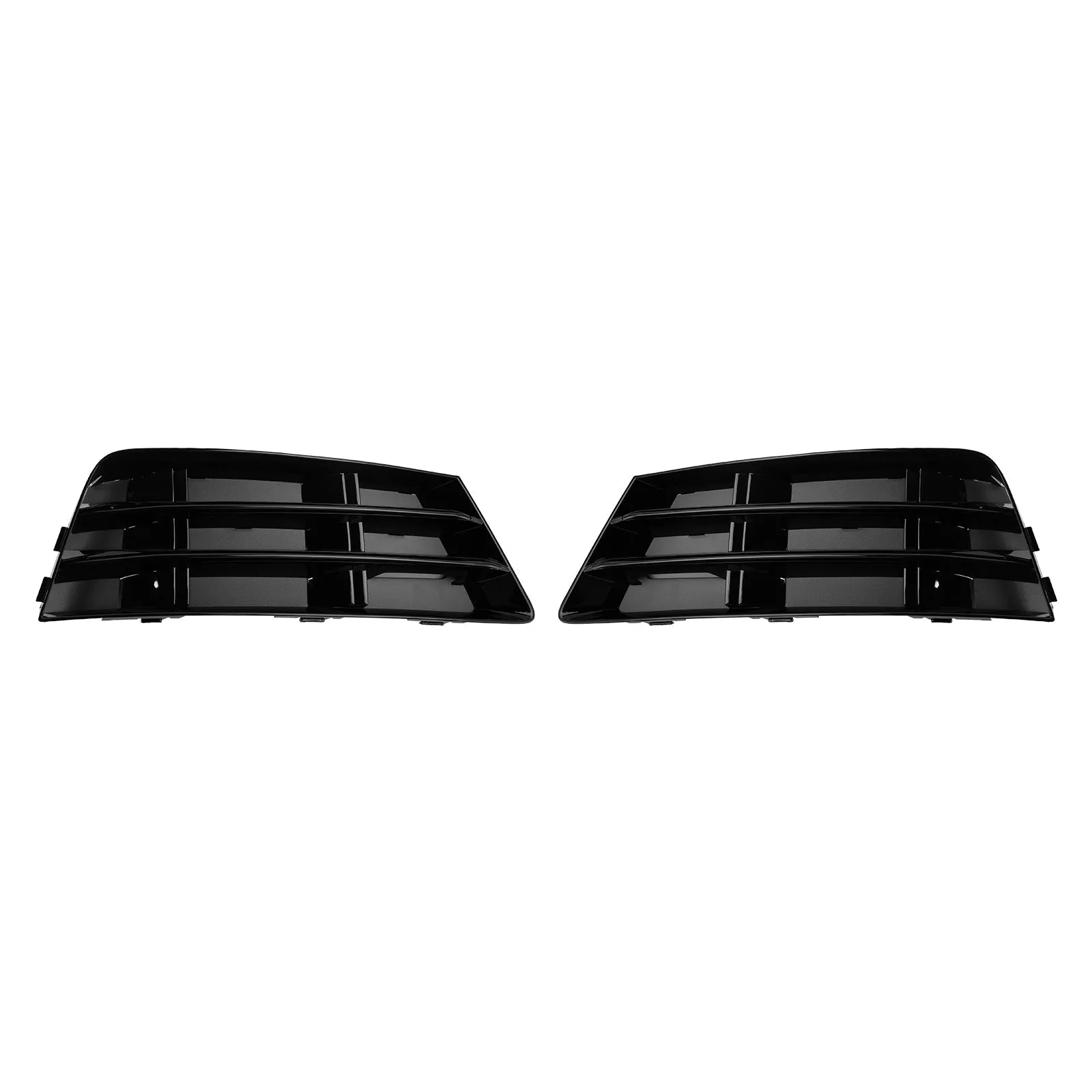 Grille de pare-chocs inférieure pour phare antibrouillard avant AUDI A4 B9 2016-2018, 2 pièces