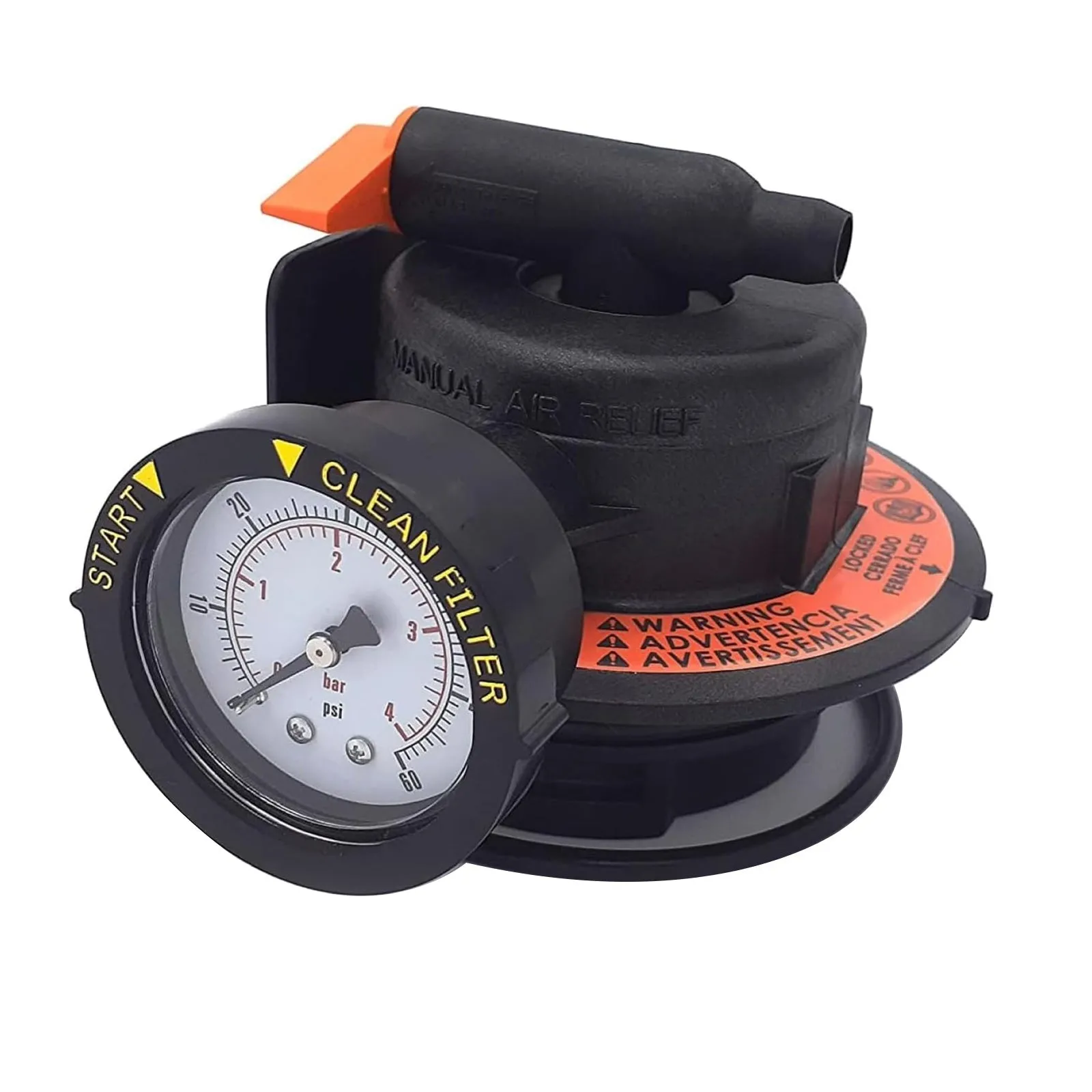 Ensemble de purge d'air manuel DEX2420MAR2 pour filtre de piscine à cartouche