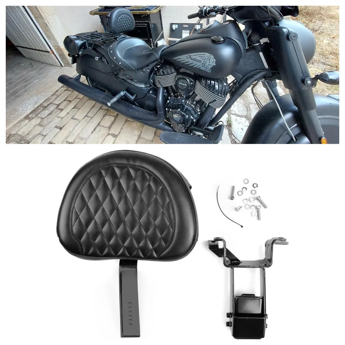 Dossier Enfichable + Montage Indian Touring Models 2014-2018 Noir