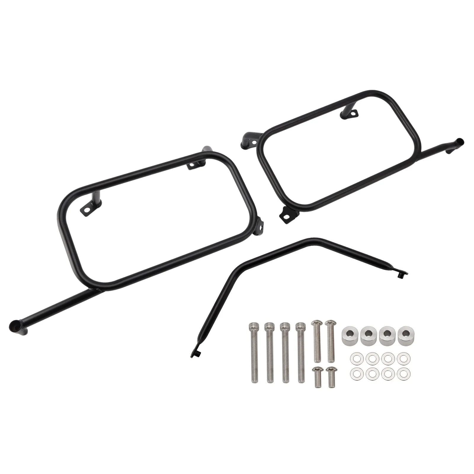 Support de fixation pour sacoche latérale Tiger 1200 (2024-2025) noir, gauche et droite