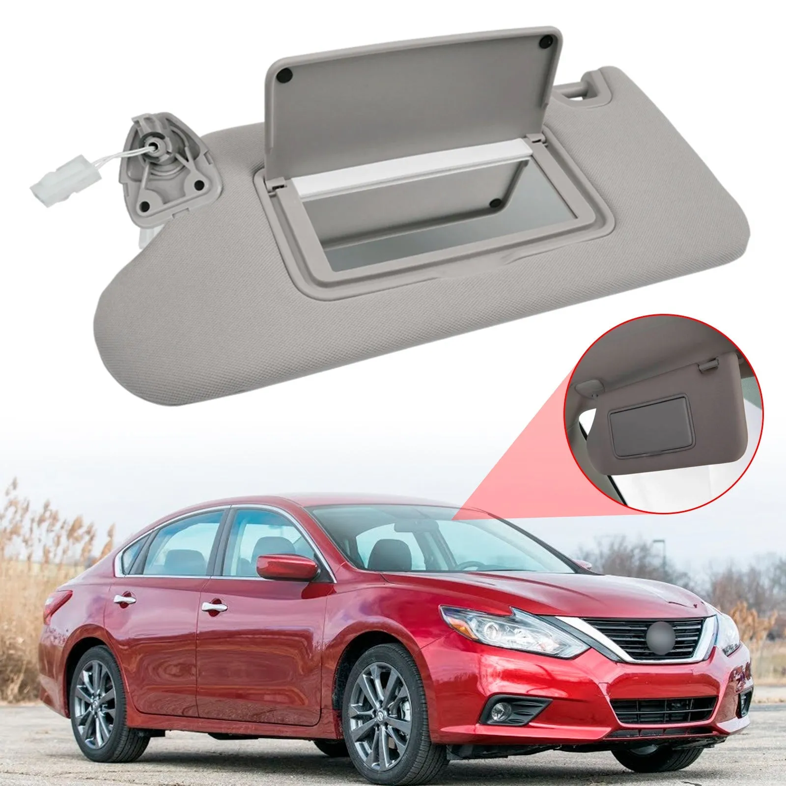 Pare-soleil gris côté gauche pour Nissan Altima 2013-2018 964013TA2A