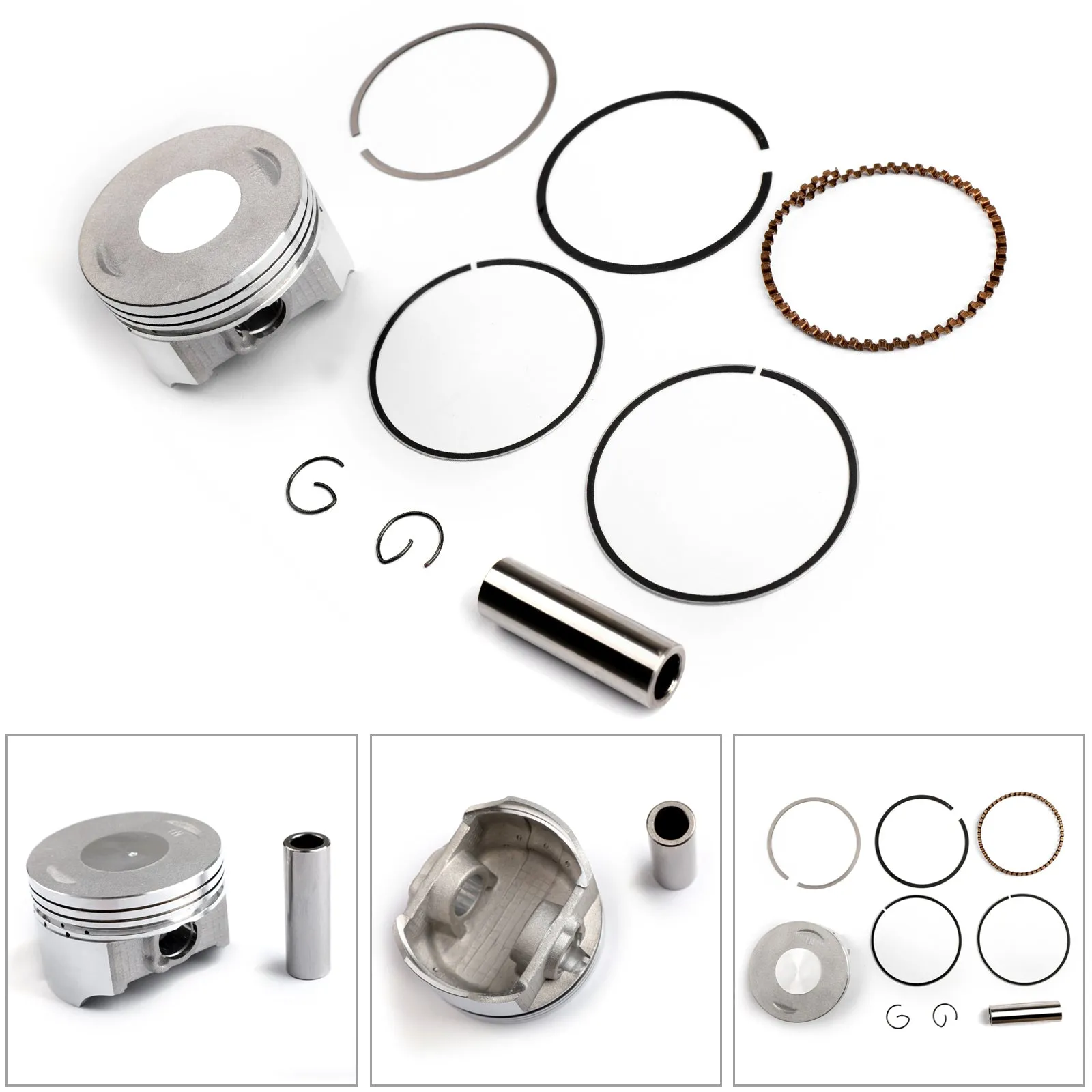 Kit de segments de piston pour Honda XL200R 1983-1984 XR200R XR200 1980-2002