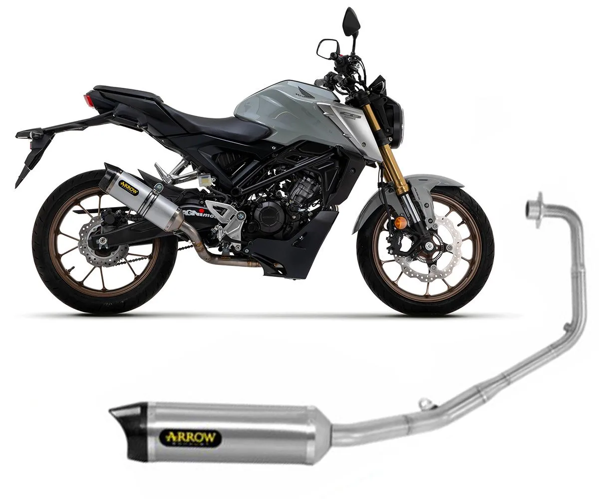 Impianto Di Scarico 51519pkw Honda Cb125r Titanio Thunder Carbonio 2021 > 2024-51519PKW-282421