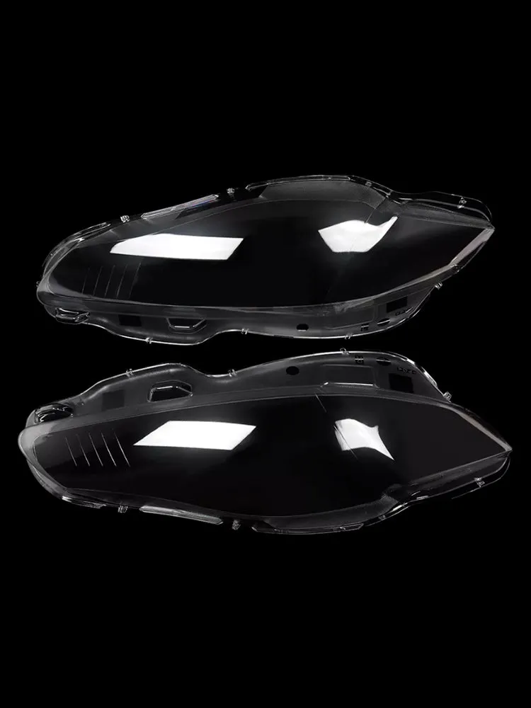Paire de coques de protection transparentes pour phares avant Jaguar XJ XJL 2010-2019