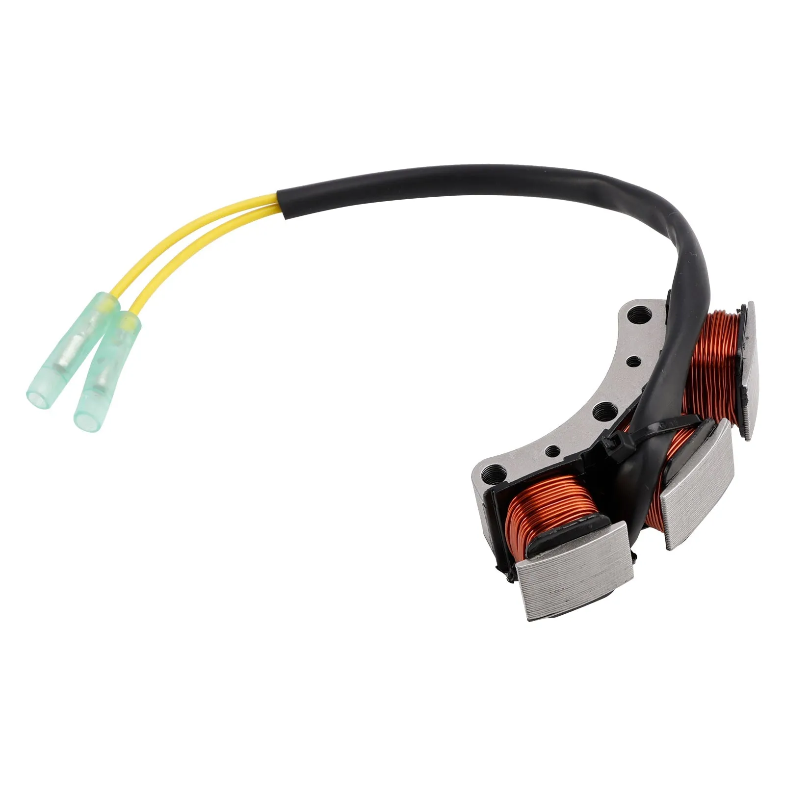 Ensemble de stator auxiliaire tripolaire 2 fils 86704T11 pour Mercury 15 CV 2 temps 1999-2006