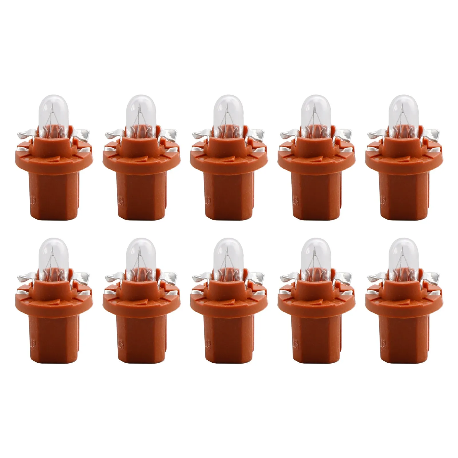 Lot de 10 lampes d'instrument B8.5D 2741MFX 24 V 1,2 W pour OSRAM