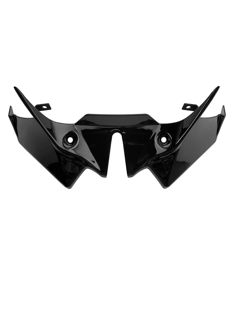 Extension de becquet avant noir pour Kawasaki Z650 2021-2024