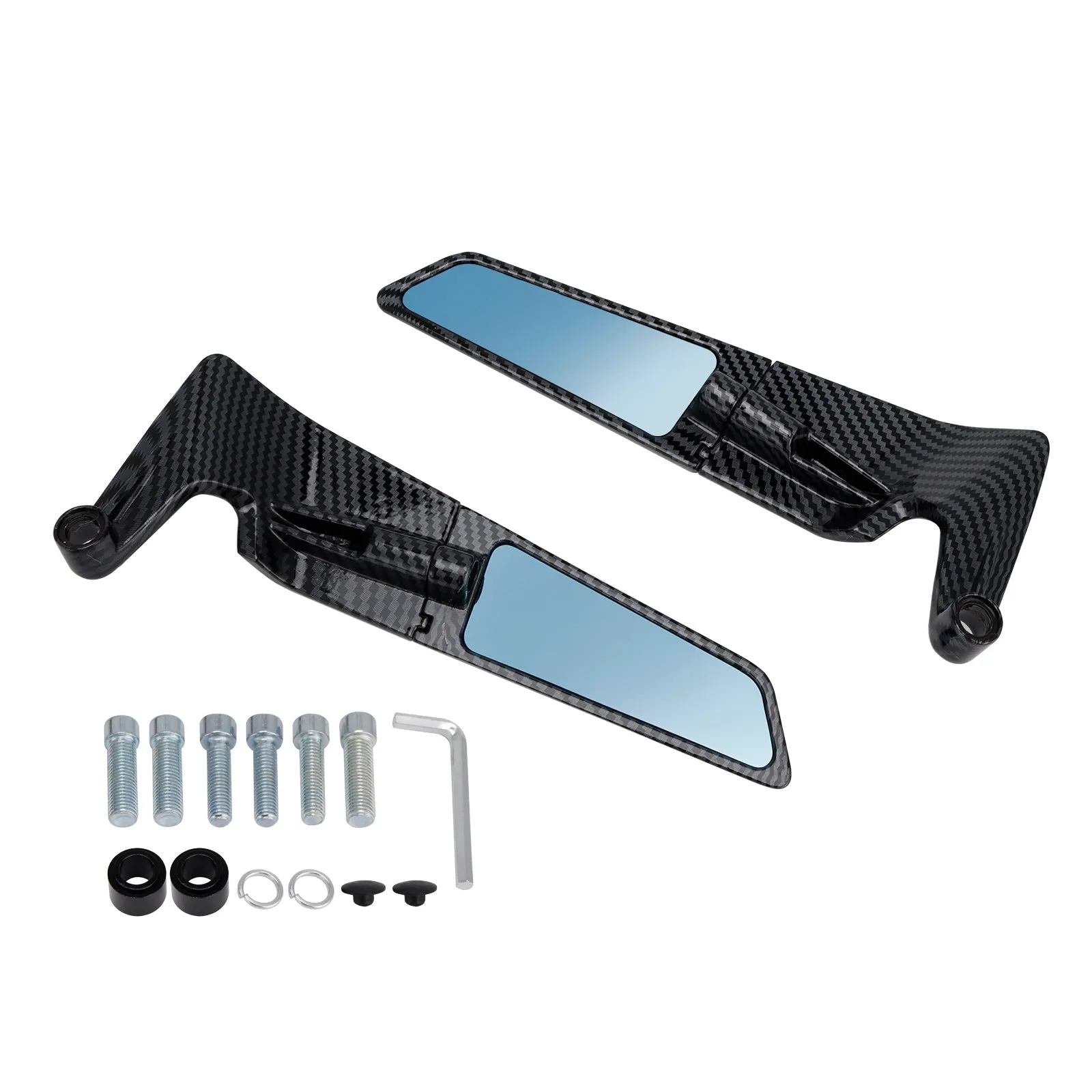 Rétroviseurs Winglet pour Aprilia Tuono 660 Tuono V4 1100 RR Factory 15-25