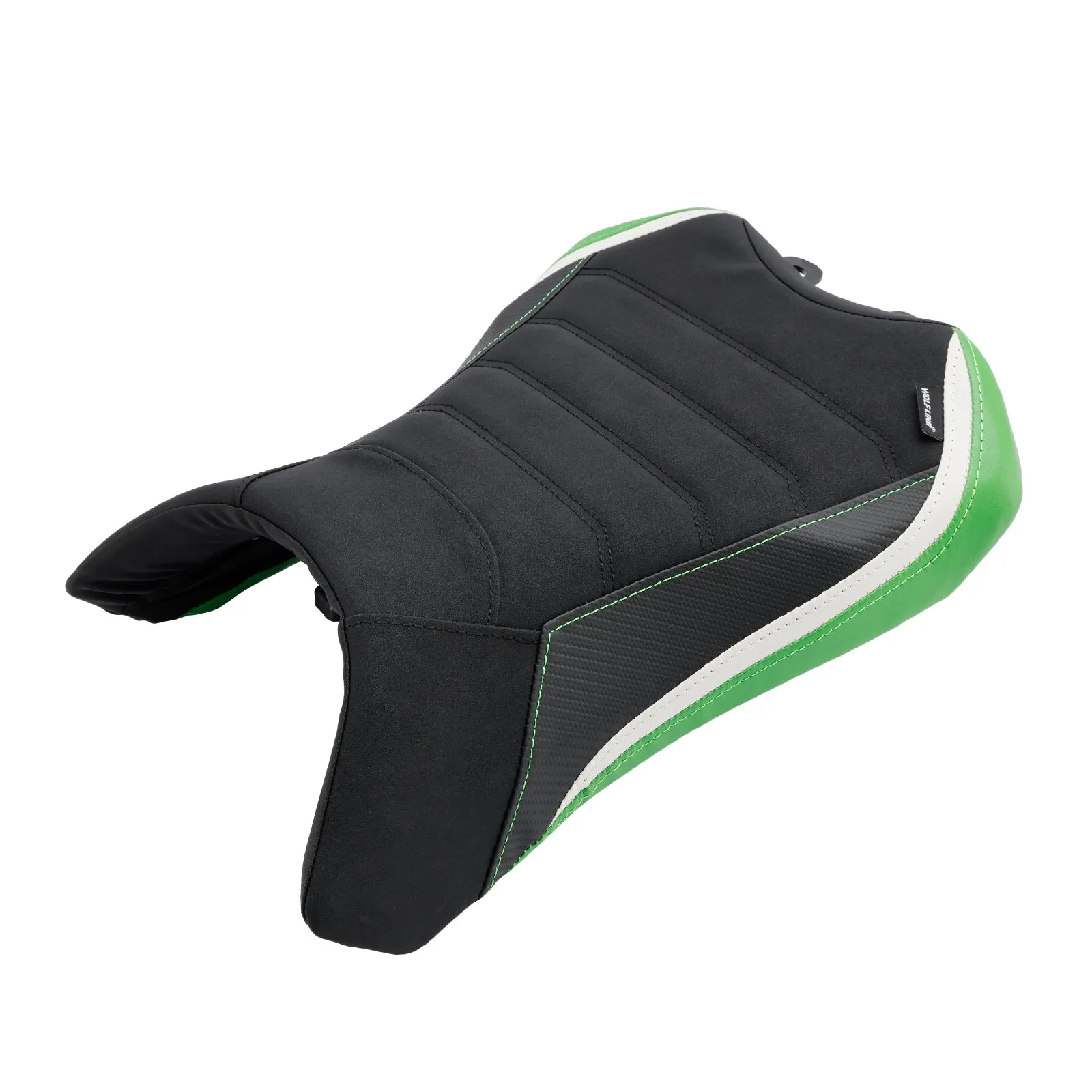 Selle avant Raider verte pour Kawasaki Ninja 1000SX 2022-2023