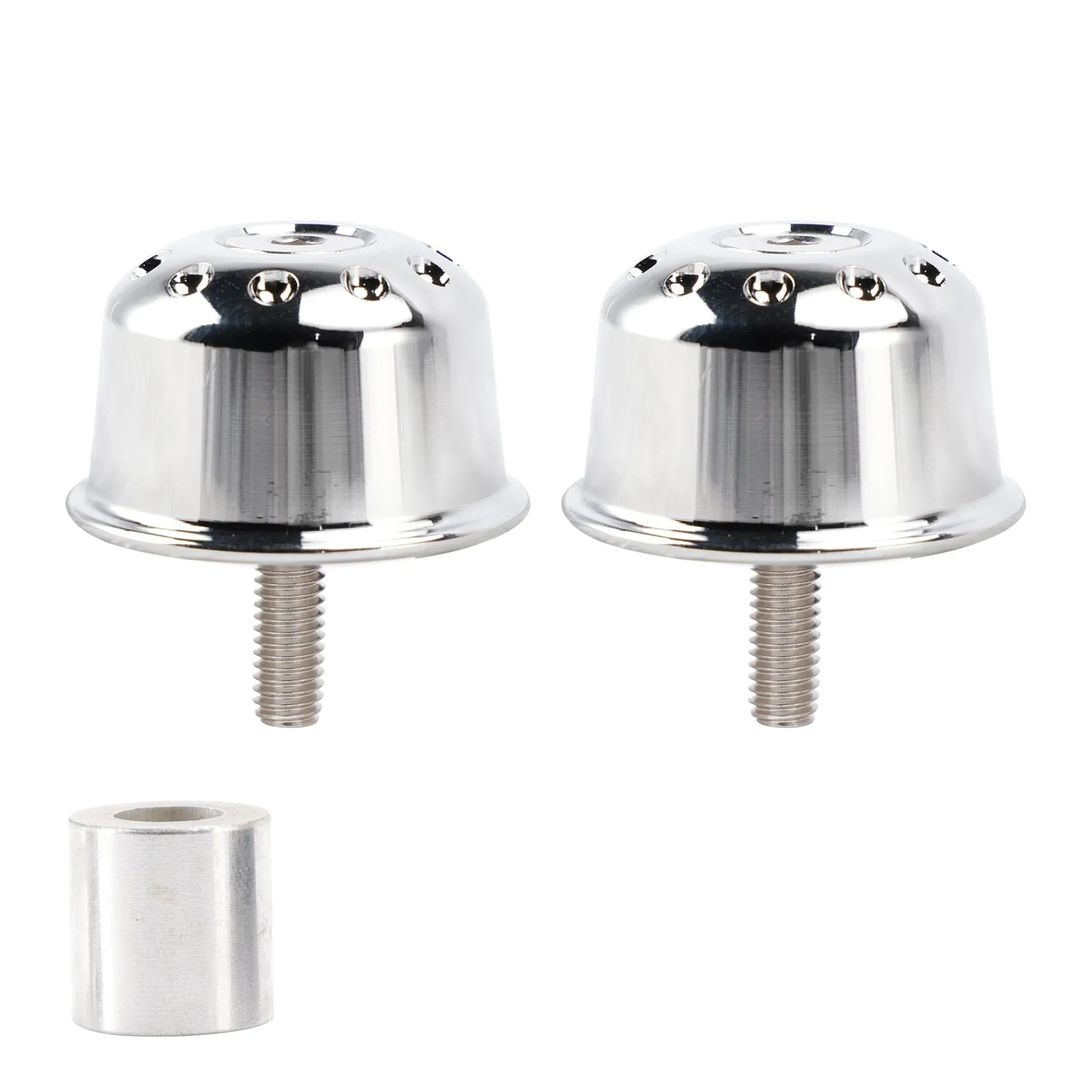 Kit de finition d'extrémité de guidon pour Speed Street Cup Twin Bonneville T100 T120 Noir