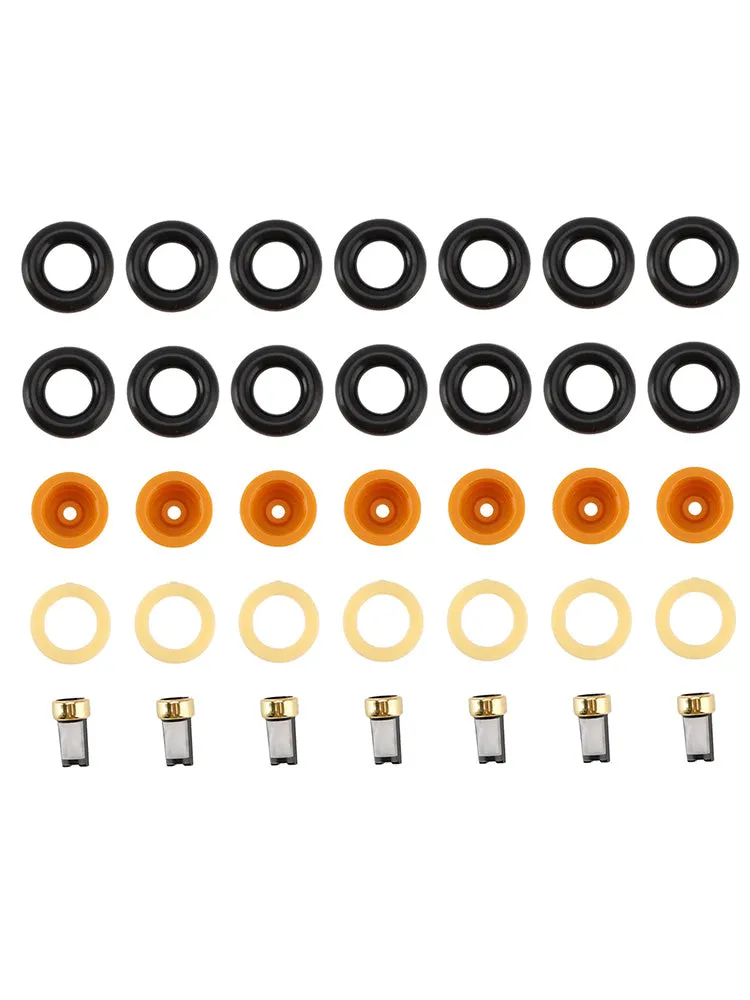 Lot de 6 joints toriques pour injecteur de carburant, pour Audi 80, 90, 100, A4, A6, A8 2.4, 2.6, 2.8