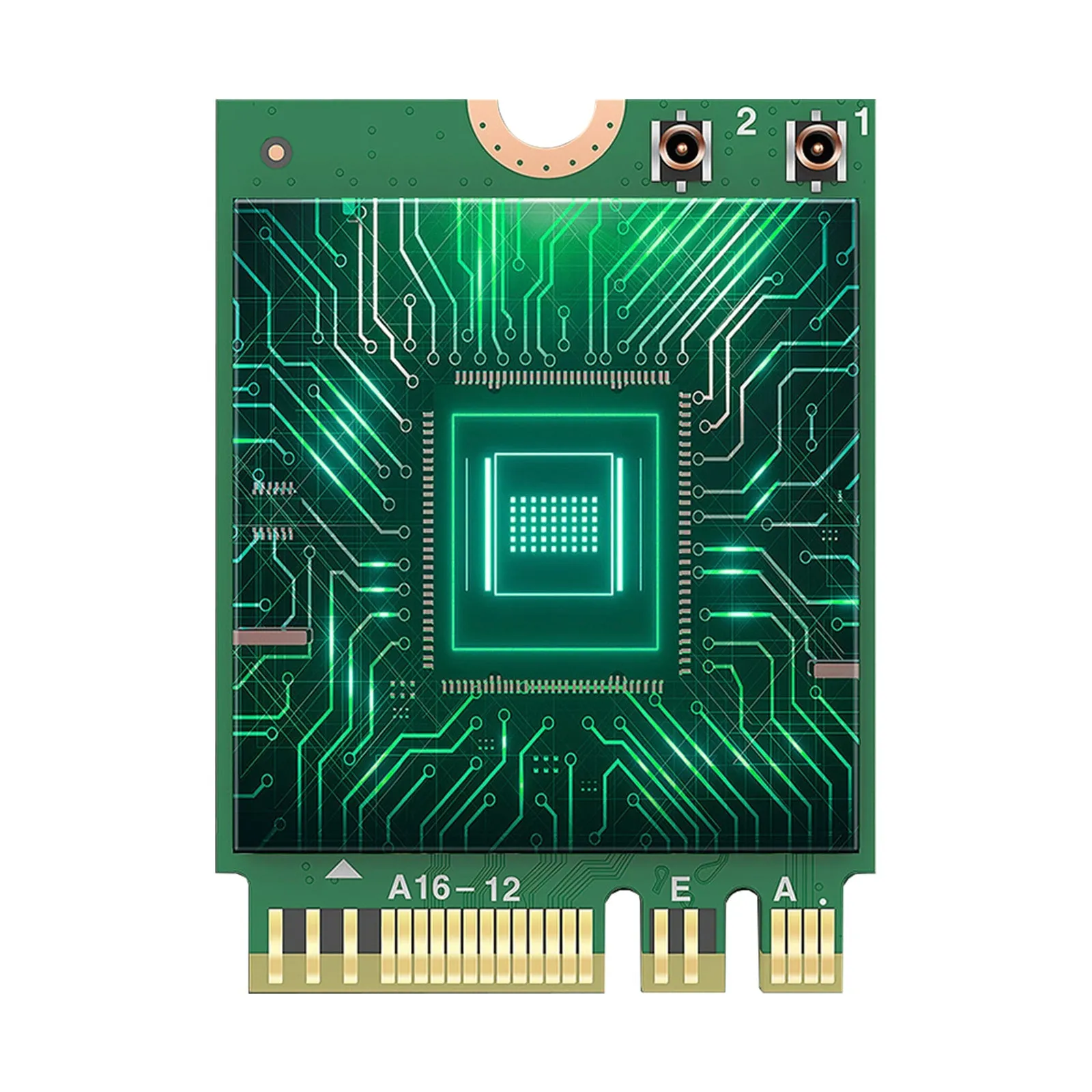 Module AX210 Bluetooth 5374 Mbps Carte réseau Gigabit haut débit compatible Wi-Fi 6