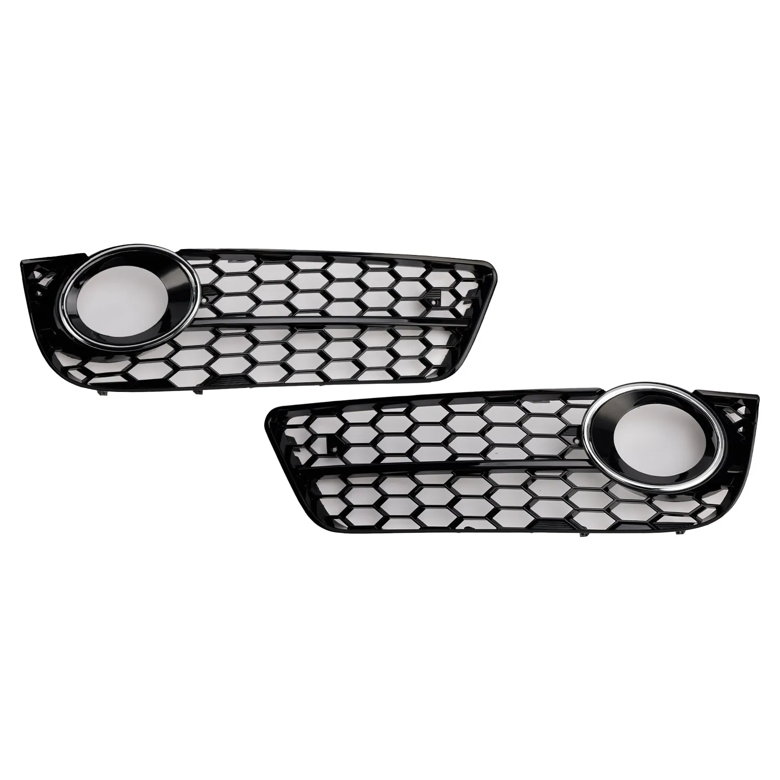 Grille de protection de phare antibrouillard avant en nid d'abeille pour Audi A5 2007-2011 (2 pièces) 1522024