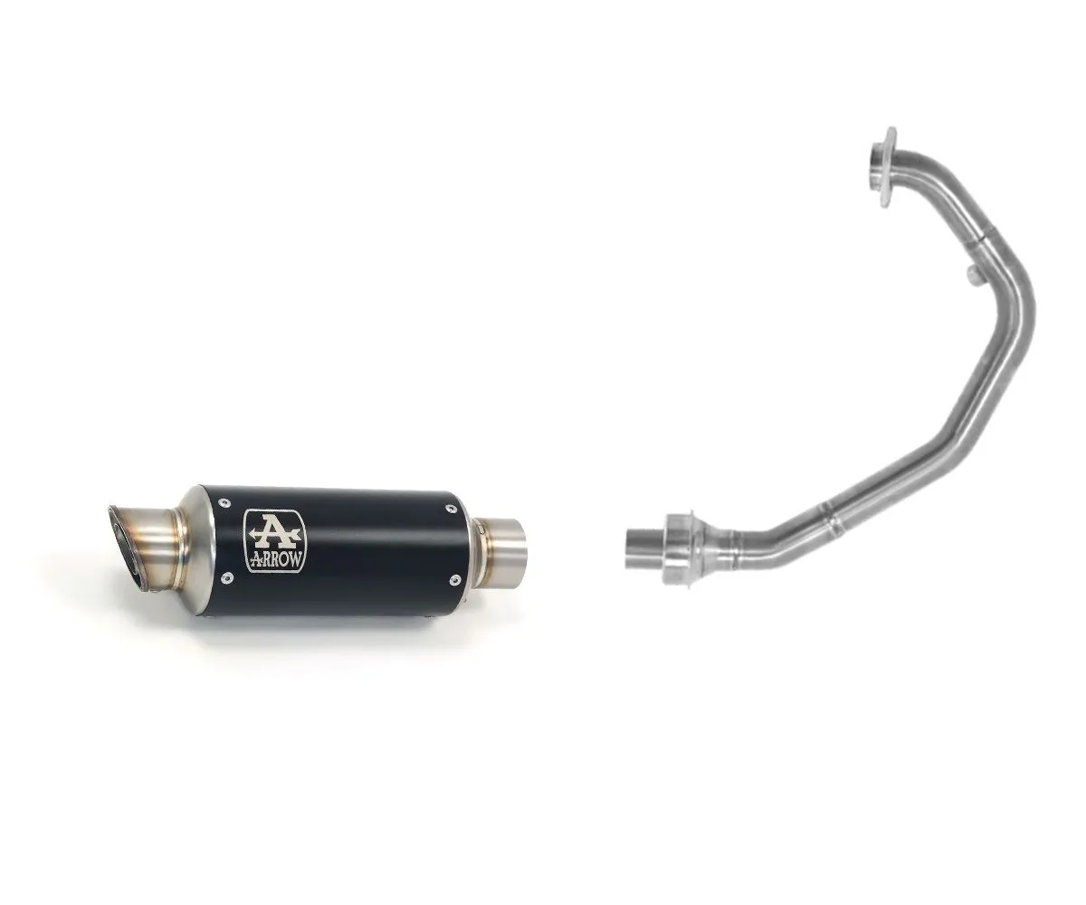 Terminale Di Scarico+collettore 71936gpi+71764mi Ktm Duke125 Nichrom Dark Gp22021 > 2023-71936GPI--71764MI-282411