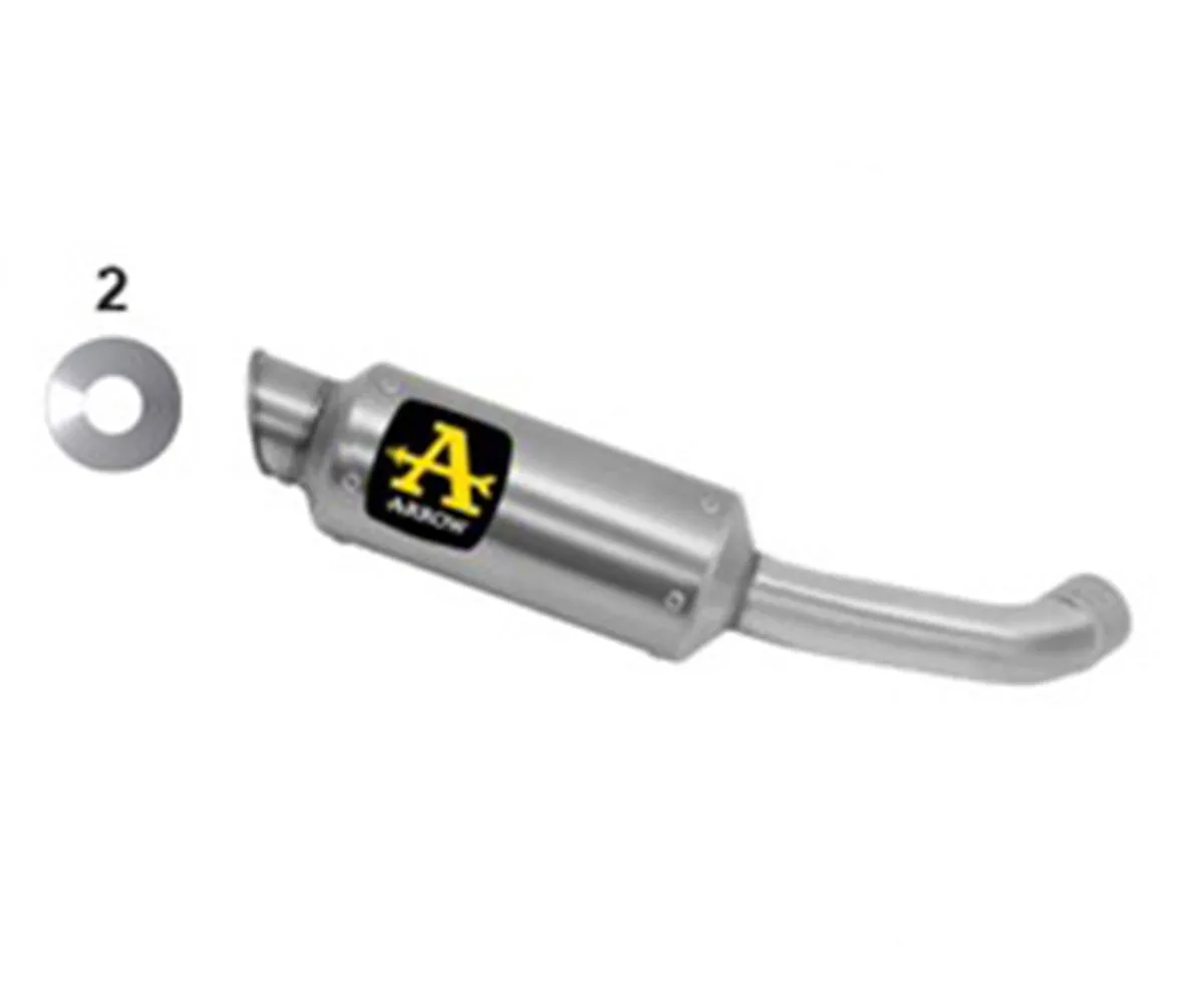 Terminale Di Scarico 71936gp Per Ktm Duke 125 Titanio Gp2 Silencers 2021 > 2023-71936GP-282408