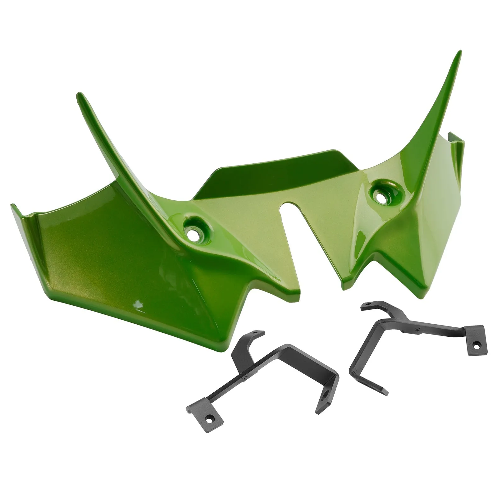 Extension de carénage de spoiler avant pour Kawasaki Z650 2021-2024, vert clair