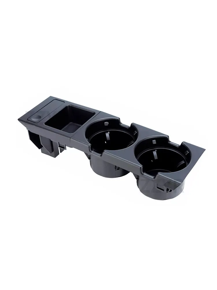 Porte-gobelet noir pour console centrale avant et porte-monnaie 51168217953 pour BMW E46