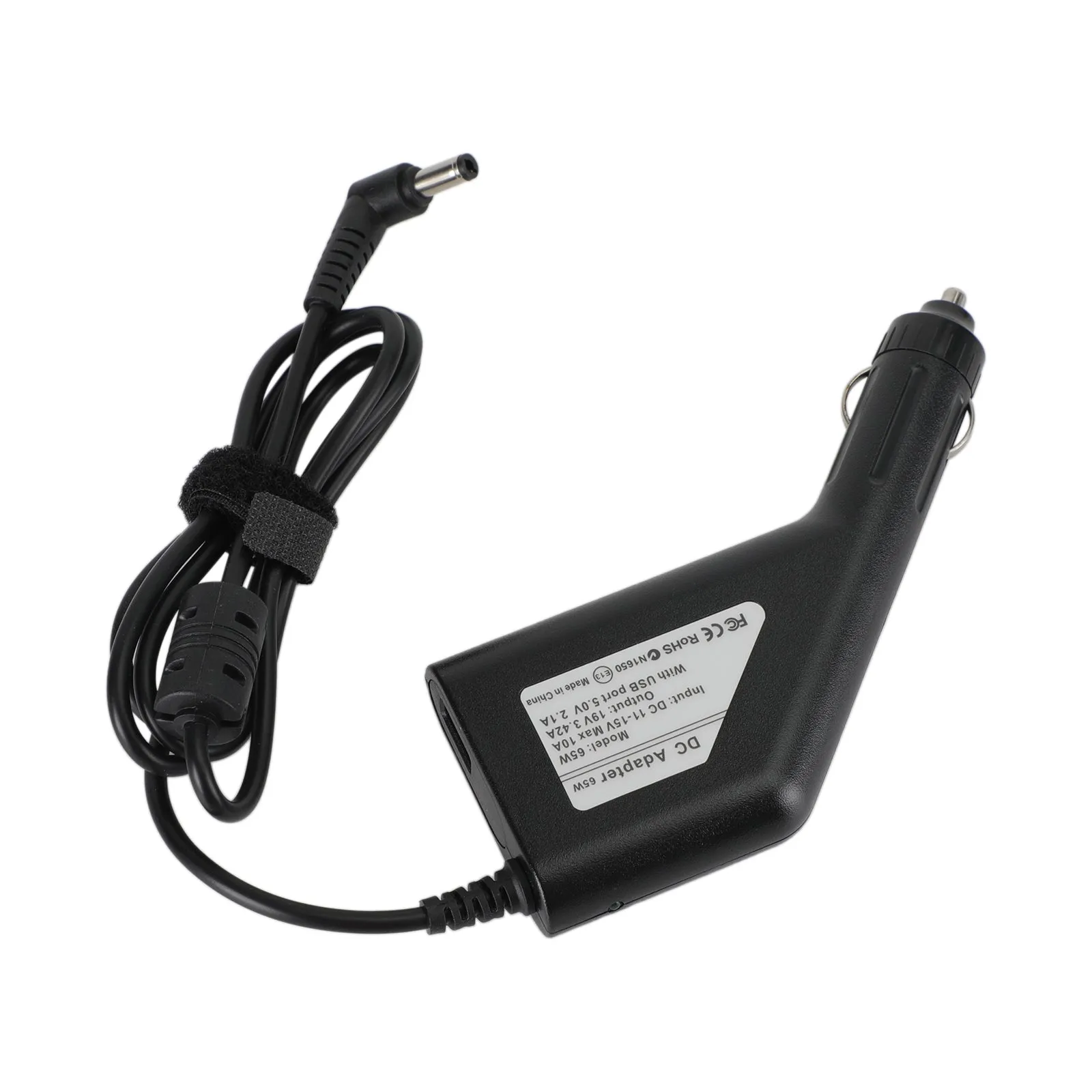 Chargeur Allume-Cigible Universel 19V 3.42A 65W 5.5x2.5mm pour Ordinateur Portable Asus Lenovo Acer Samsung