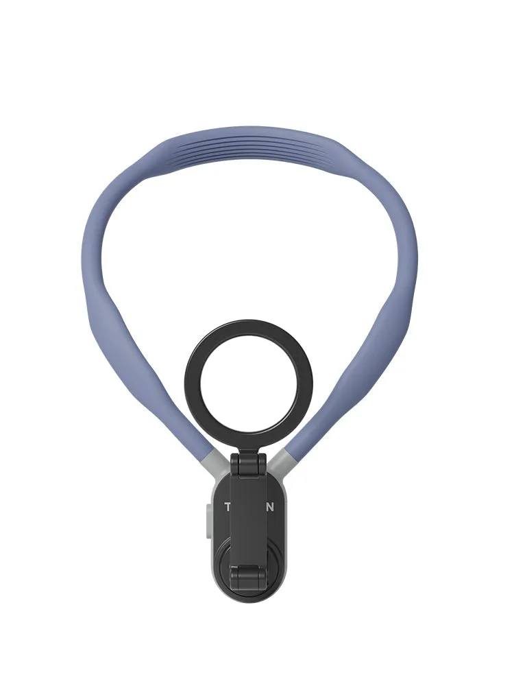 Support de cou magnétique à dégagement rapide et absorption des chocs pour téléphone portable