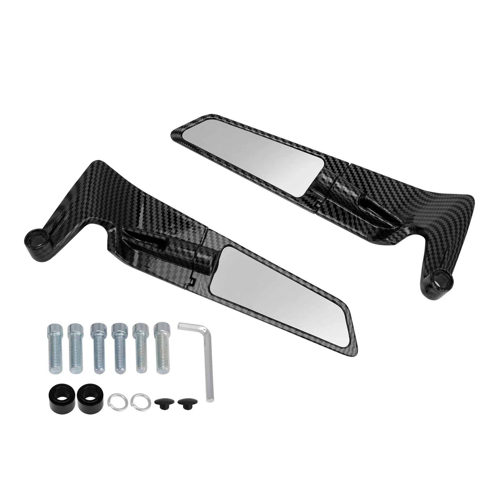 Paire de rétroviseurs Winglet en aluminium pour MV Agusta Brutale 800/1000/RR 2013-2023