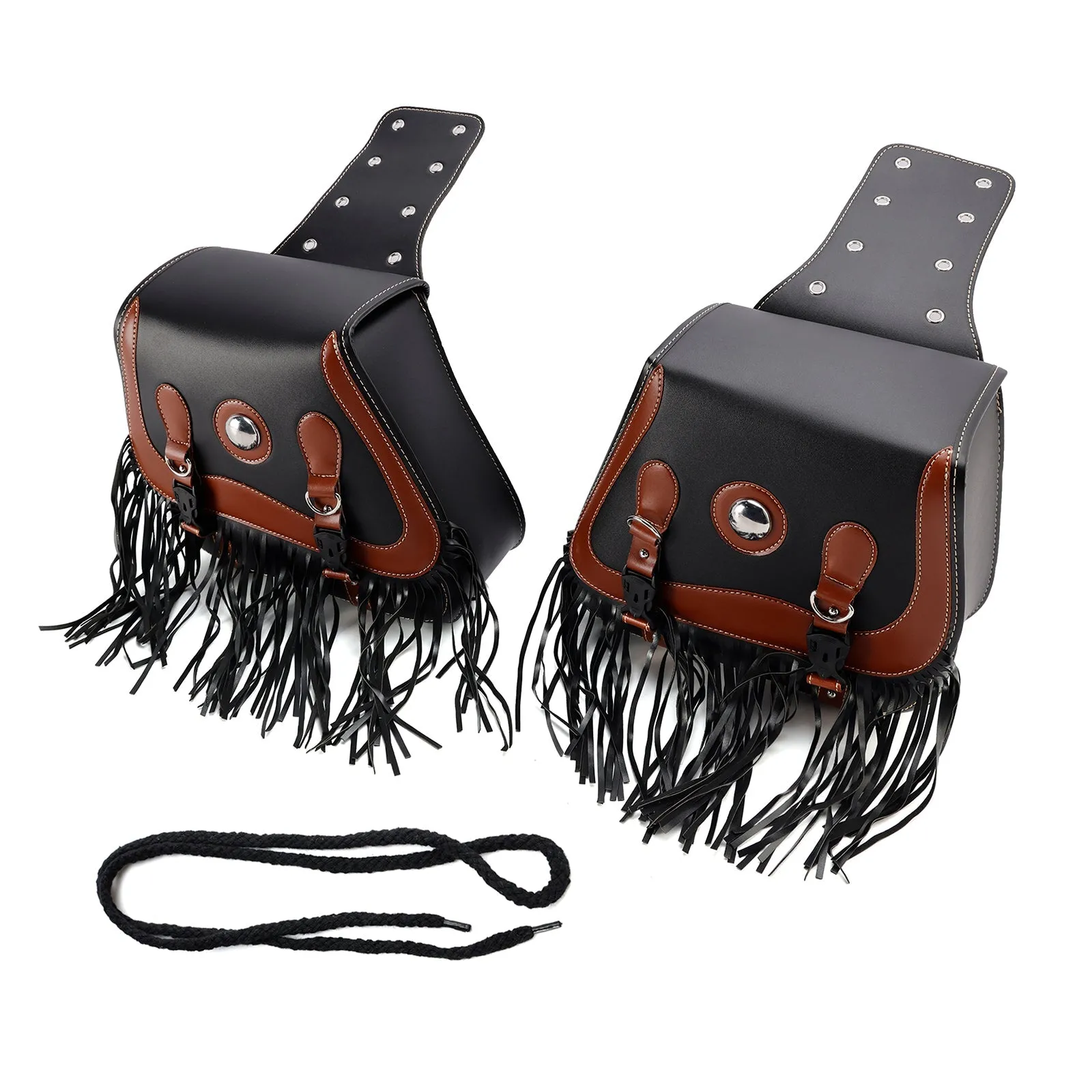 Sacoche de selle latérale noire 26 L pour moto