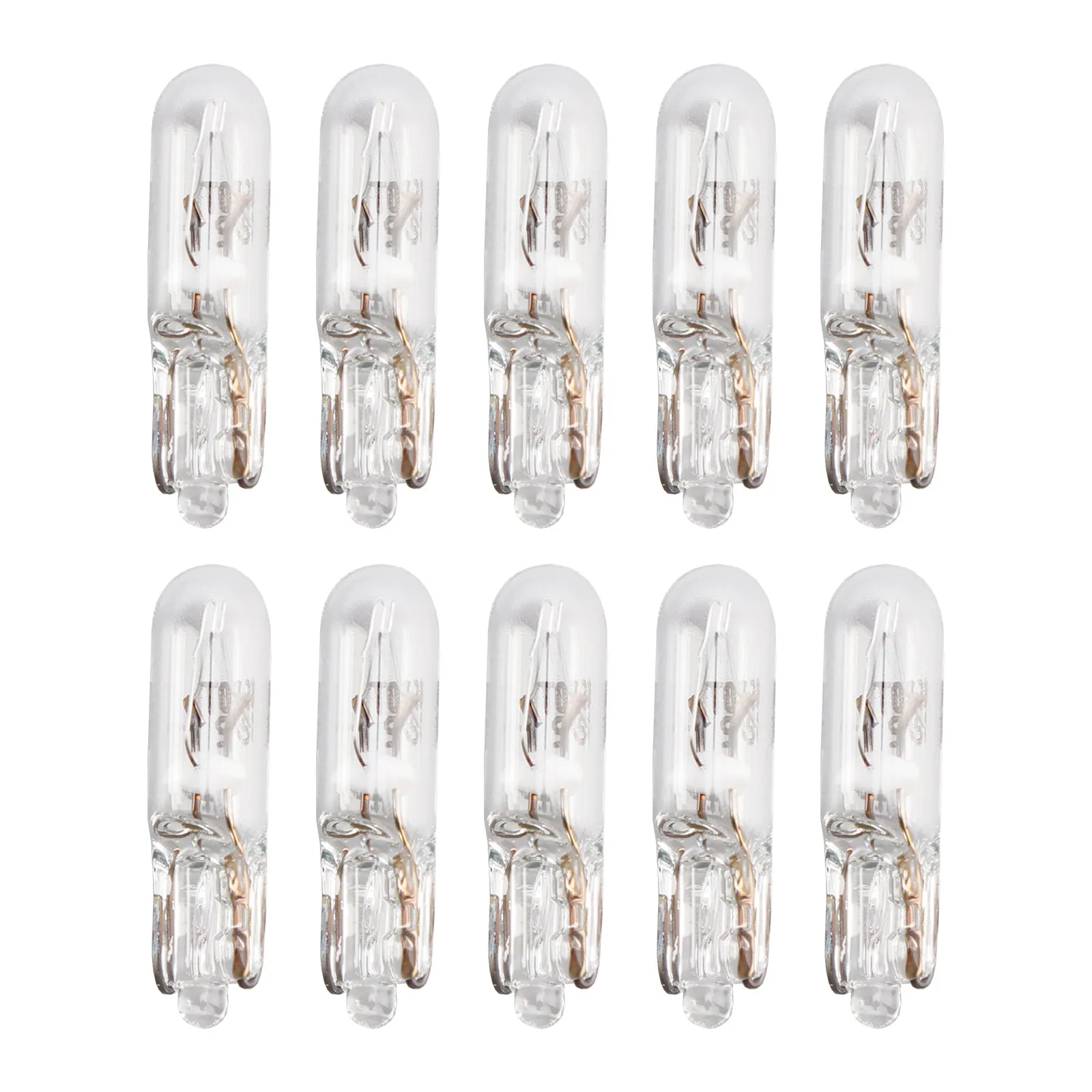 Lot de 10 lampes d'instrument W2*4.6d 2722 T5 W2W 12V 2W pour OSRAM