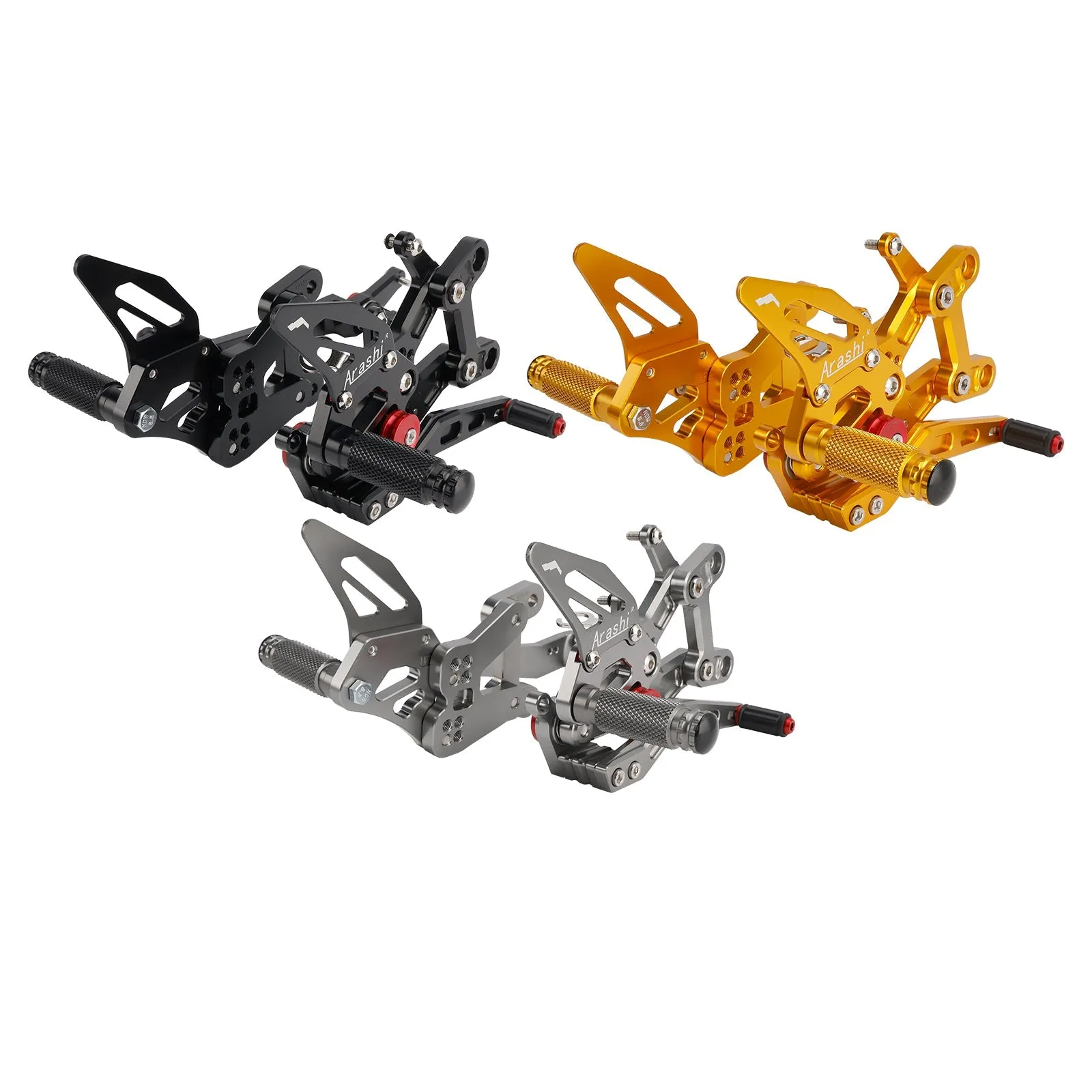 Repose-pieds arrière réglables pour Honda CBR1000RR-R SP Racing 2021-2025