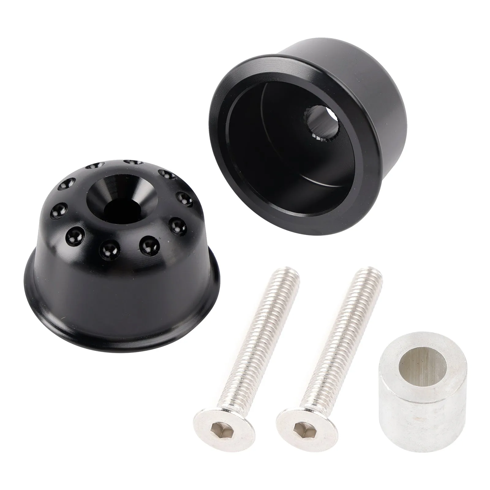 Embouts de guidon noirs pour Honda CB250R, CBR250R, CB300R, GB350/S, CB400S