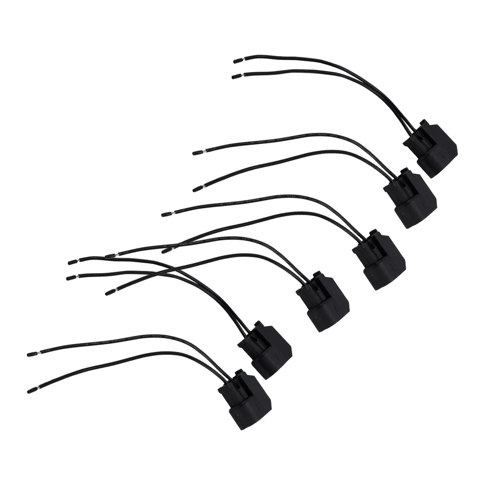 Connecteur d'injecteur de carburant 6-EV6, clip de prise, queue de cochon, déconnexion rapide, compatible avec Hyundai