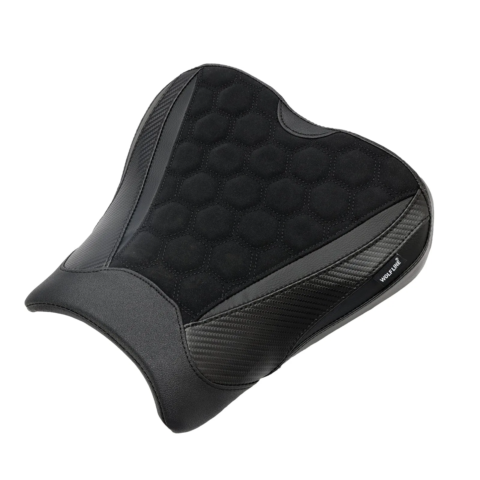 Coussin de siège conducteur avant Raider en polyuréthane noir pour Kawasaki Ninja ZX-4R ZX-4RR 2023