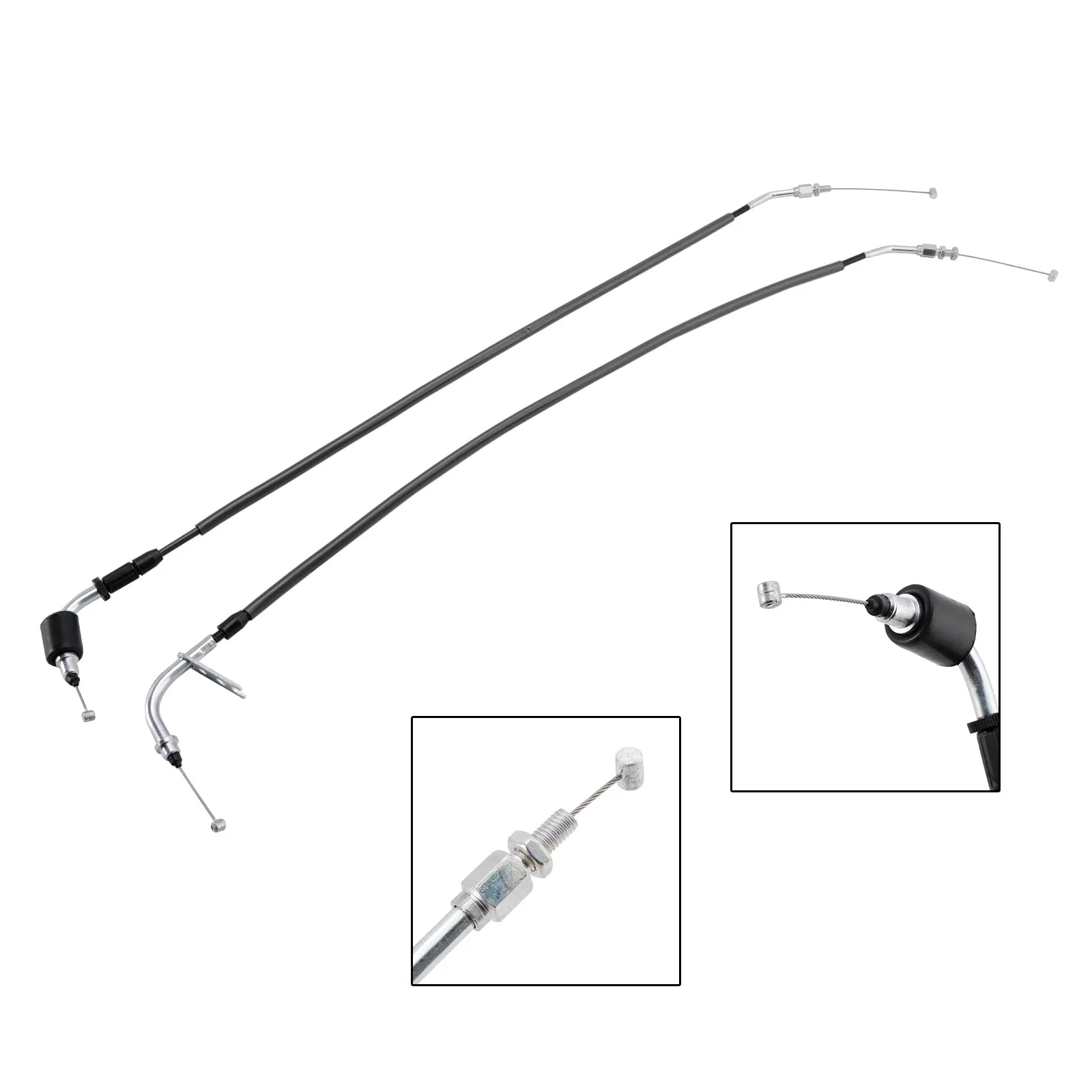 Câble accélérateur noir pour Suzuki GSXR600 GSXR750 2011-2023