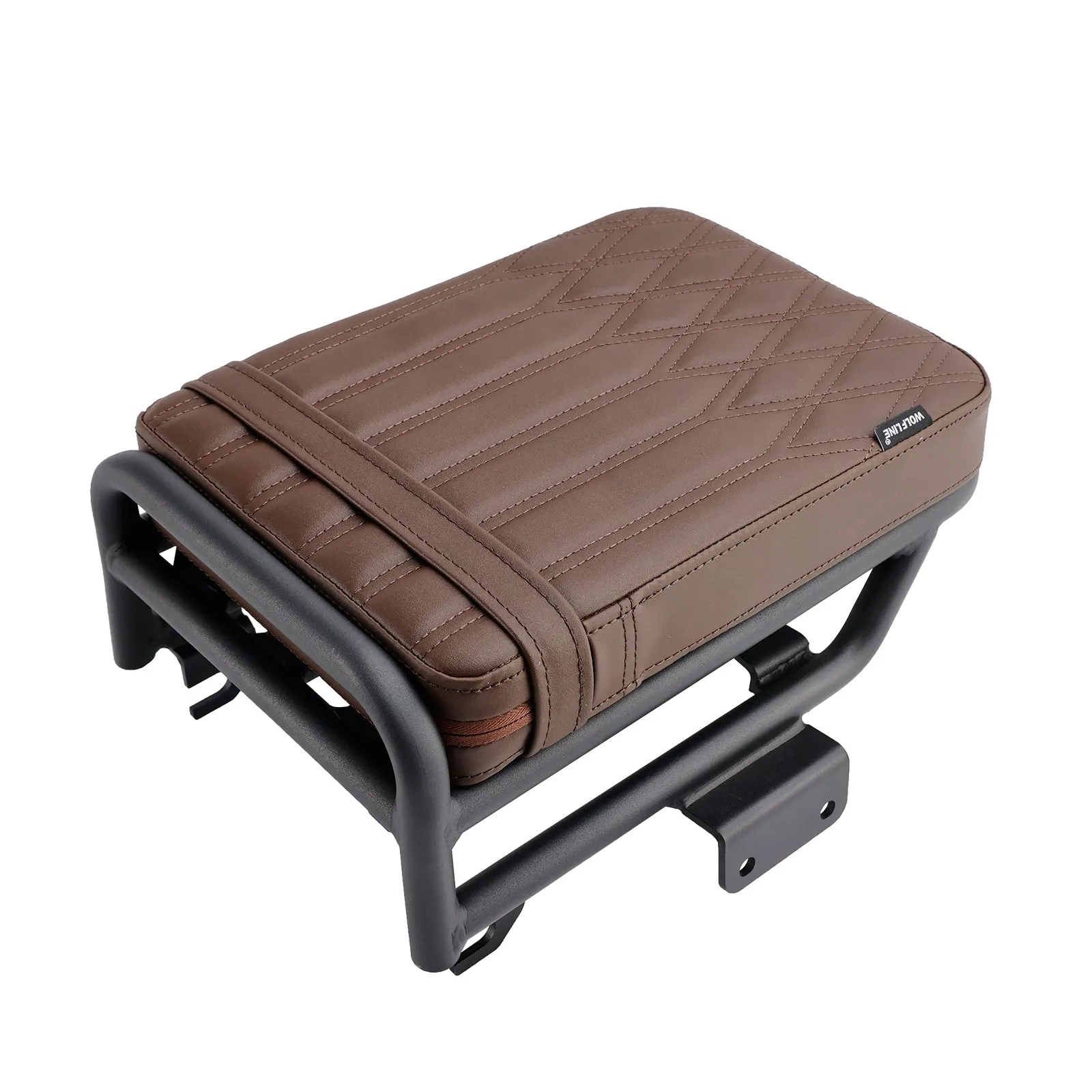 Coussin de siège passager arrière plat marron pour HONDA CT125 Huntercub 125 2020-2023