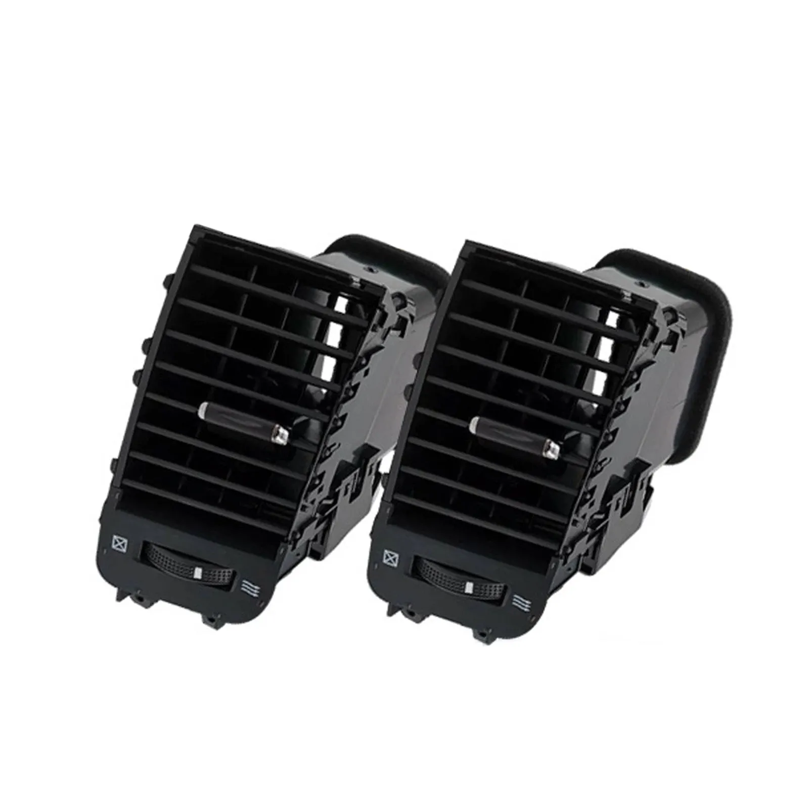 Paire de grilles d'aération gauche et droite pour tableau de bord Toyota Land Cruiser Prado 120 FJ120 2003-2009 55680-60040