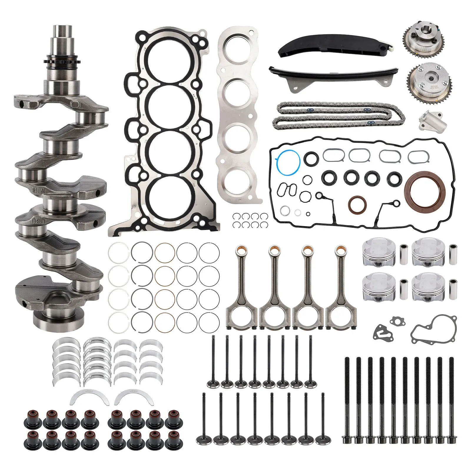 Kit de rénovation moteur Hyundai Elantra Mistra Kia Forte G4NB 1,8 L 622V62EH00 24350-2E001